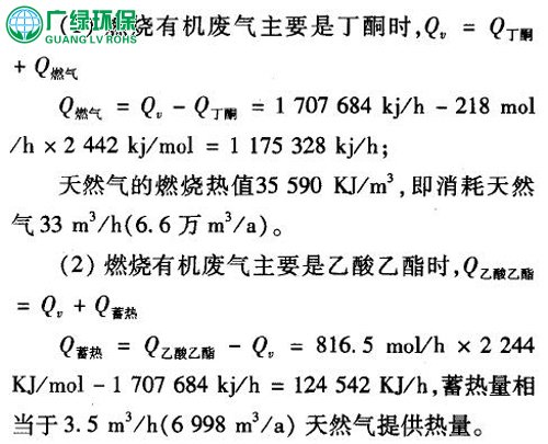 有機廢氣處理