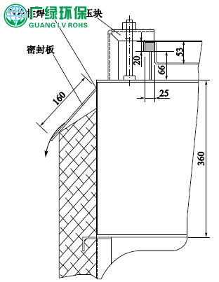 大型袋除塵器上箱體處漏水問題分析和改進措施